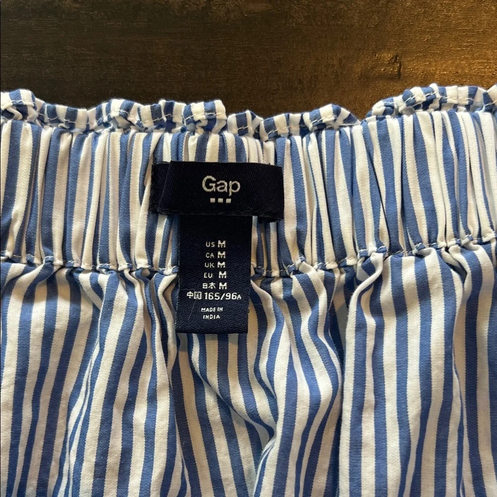 GAP Blue and White Striped Top - Picture 2 of 3